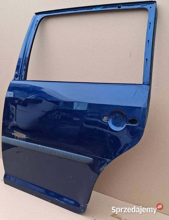 VW TOURAN I DRZWI LEWY TYŁ LEWE TYLNE osobowe