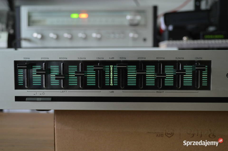 Korektor Equalizer KENWOOD GE80 Idealny Nowy Haczów