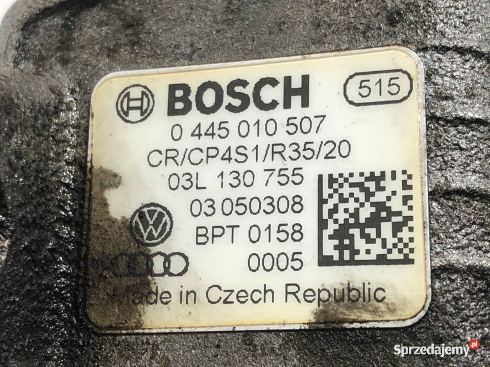 POMPA WTRYSKOWA VW PASSAT B6 0445010507 20 140 Pompy wtryskowe