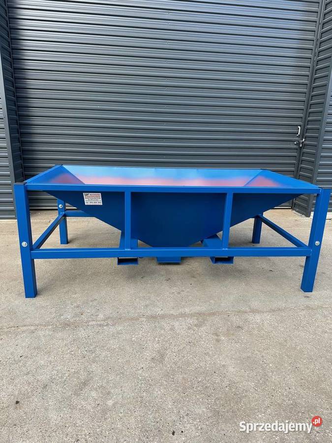 Kosz Kontener zasypowy paczkarka zasobnik 3m3 łódzkie Niedrzew Pierwszy sprzedam