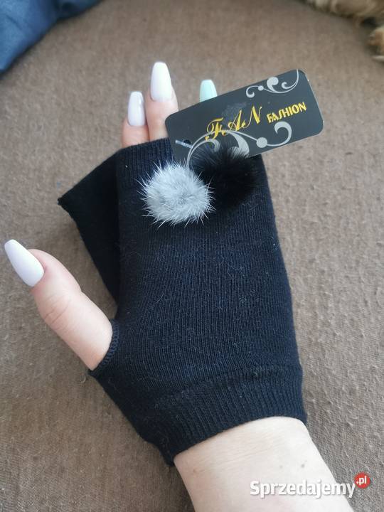 Czarne Rękawiczki Dla kobiet małopolskie Kraków