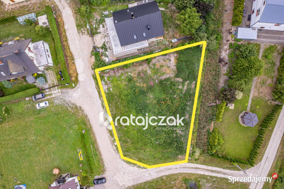 sprzedaży działki Miłocin 952m2 kanalizacja Sprzedaż