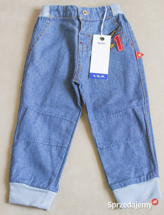 NOWE Spodnie jeansowe 80 firmy 51015 5.10.15 Gdańsk