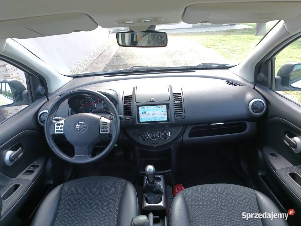 Nissan Note 15dci Kamera cofania Navi elektryczne lusterka łódzkie Podkonice Miejskie