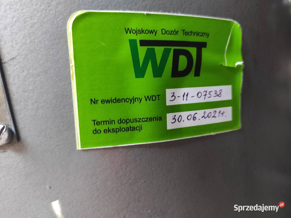 Autoklaw elektrycznoparowy 400x600 typ III3b1 Ostrowiec Świętokrzyski