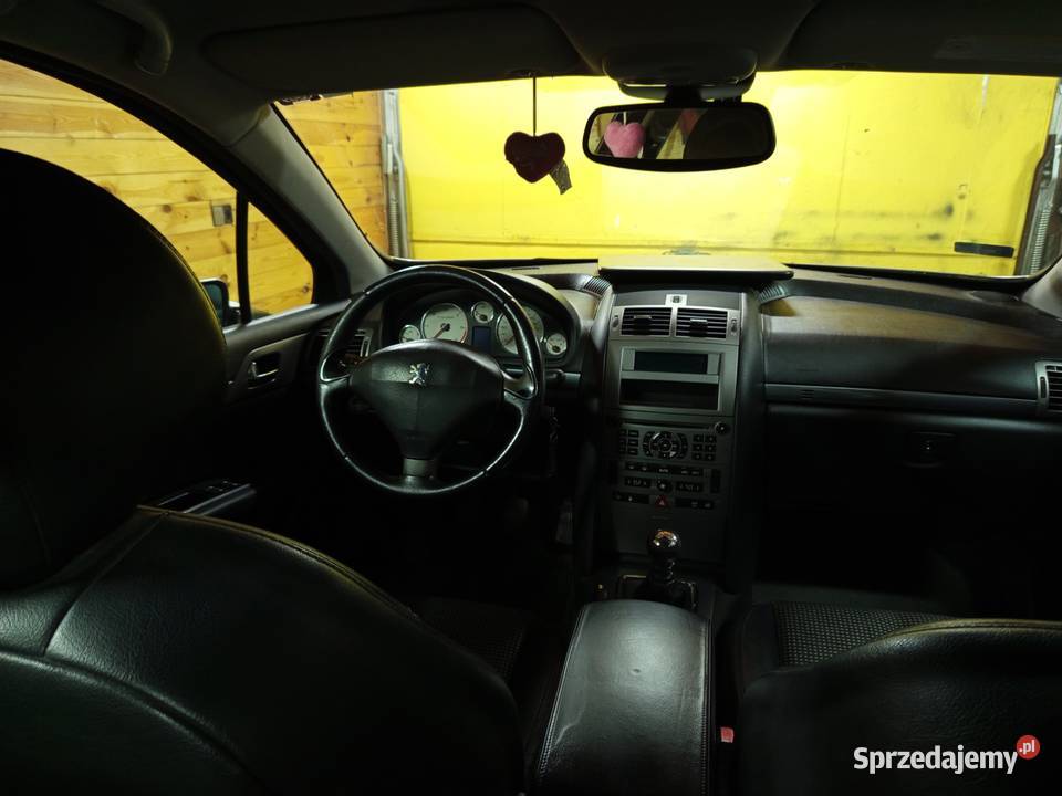 Peugeot 407 20 HDi el fotele połskóra 8 lat manualna Peugeot Biała Podlaska