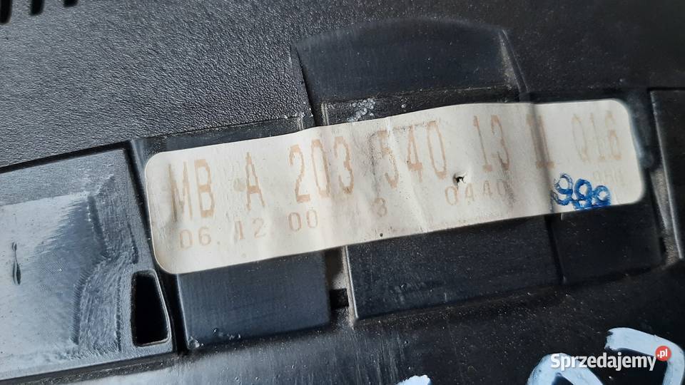 licznik mercedes c w203 automat A2035401311