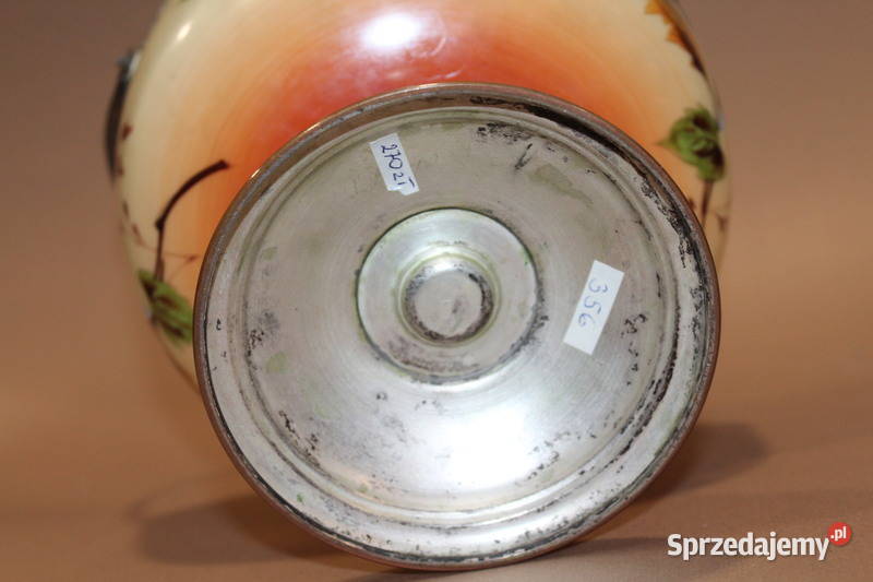 Patera ze szkła w kwiaty 356 FiaF Porcelana i szkło Szczecin