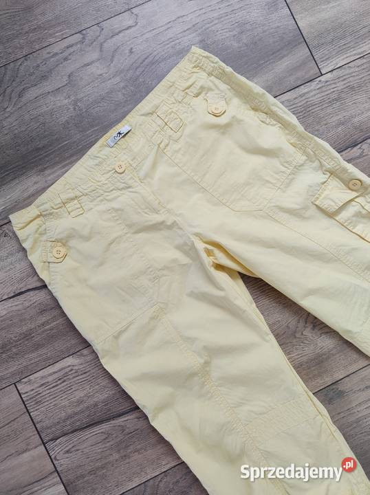 Spodnie bojówki rybaczki vintage Cargo 80 90s