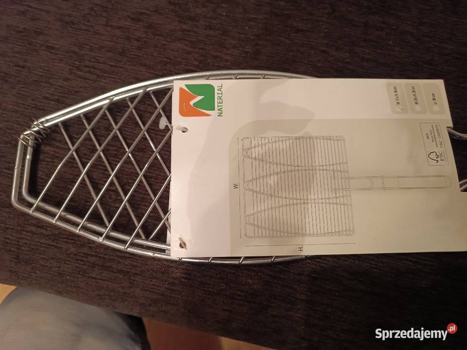Ruszt do smażenia grillowania ryb firma NATERIAL Szczyrk