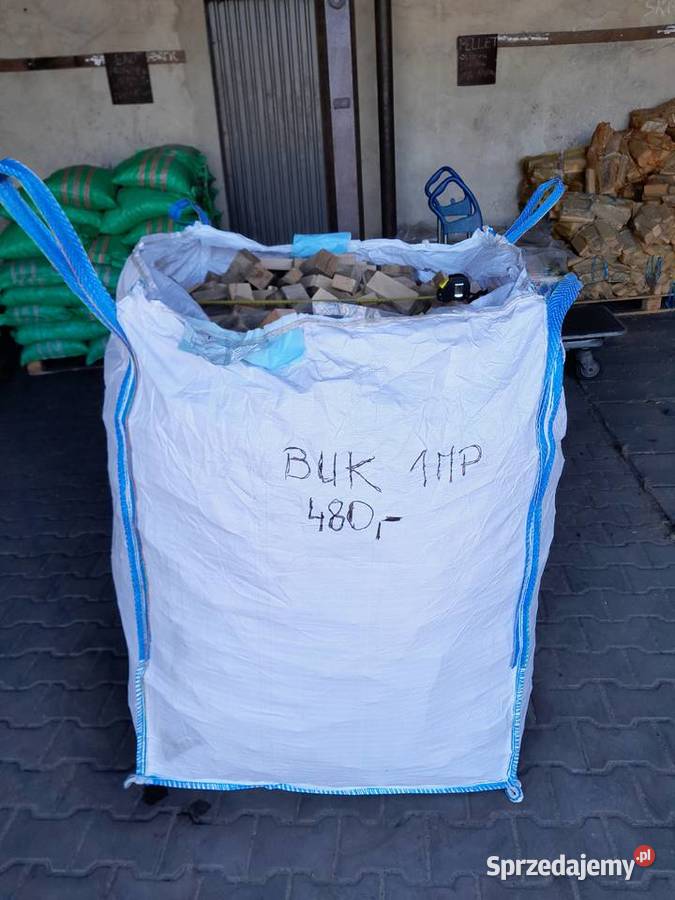 Drewno opałowe Dąb Buk Sosna paczka workowane Zawiercie sprzedam