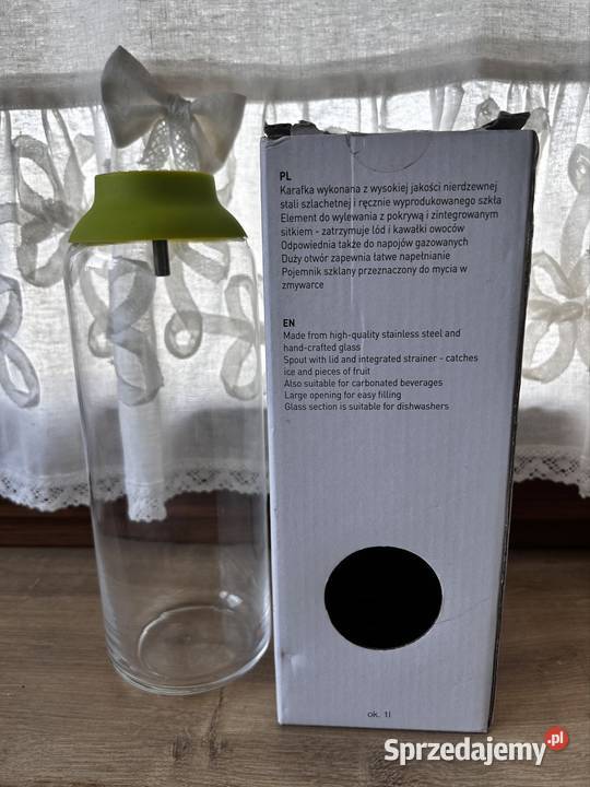 Karafka na wodę karafka picie Dzbanki, karafki i mleczniki Wyszków