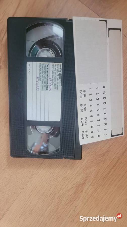 Kasety VHS nagrane Kraków sprzedam