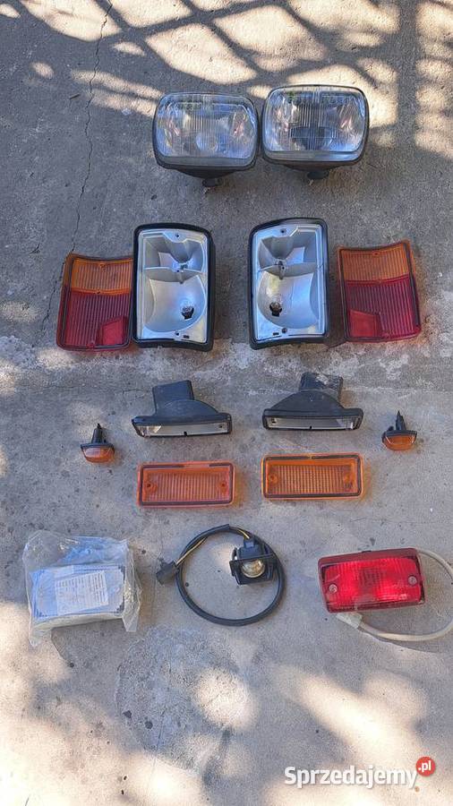 Fiat 126p oświetlenie kompletne Zestawy naprawcze wielkopolskie