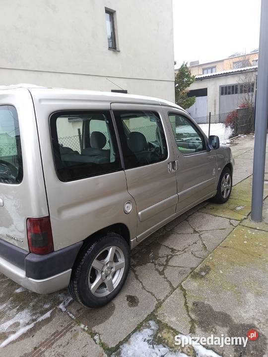 Peugeot Partner 16 HDi 2007r Rok produkcji 2007 wielkopolskie Pleszew