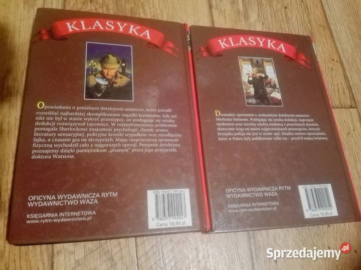 Doyle Przygody i zagadki Sherlock Holmes łódzkie sprzedam