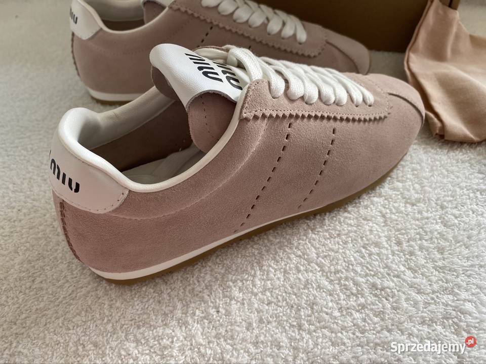 Sneakersy Miu Miu Plume Gliwice sprzedam