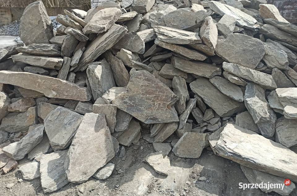 Kamień Łupek Szarogłazowy Grys Zielony Granitowy Łódź