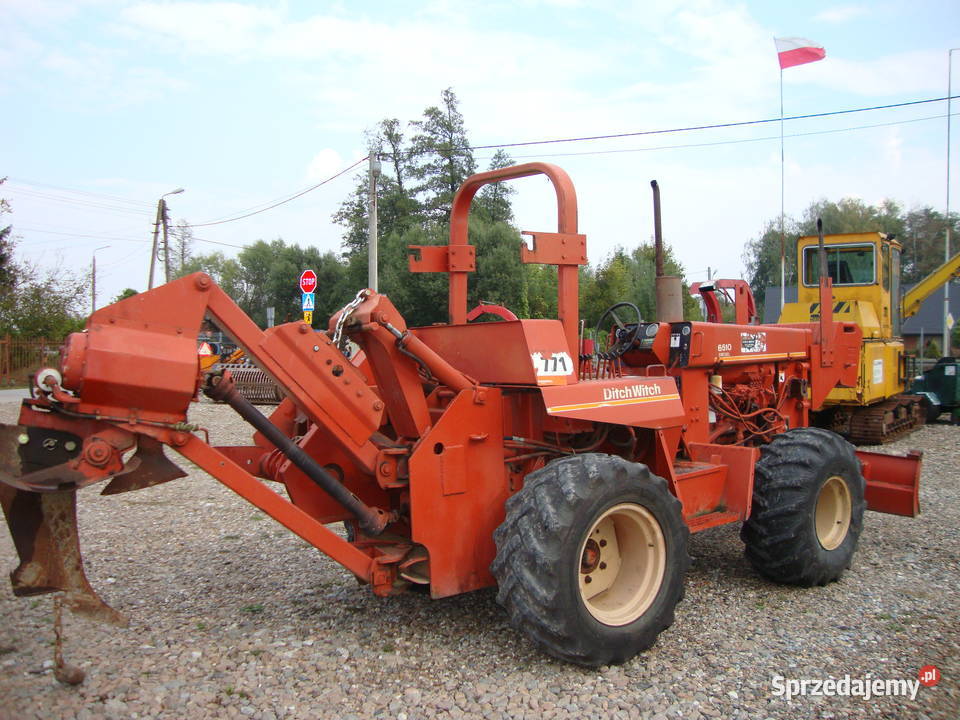 Ditch Witch 6510 nawadnianie światłowody