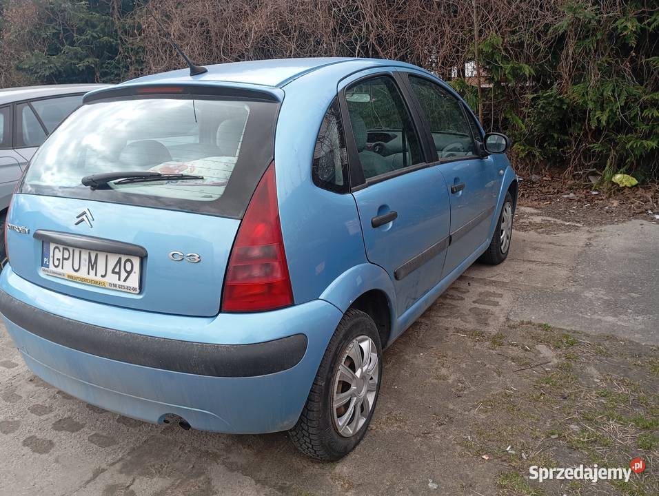 Citroen C3 2003 11 benzyna pomorskie Kosakowo