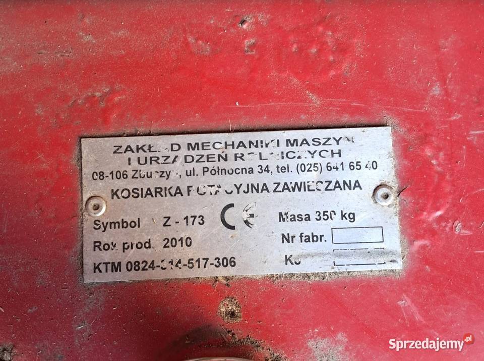 Kosiarka rotacyjna 185 Piaski