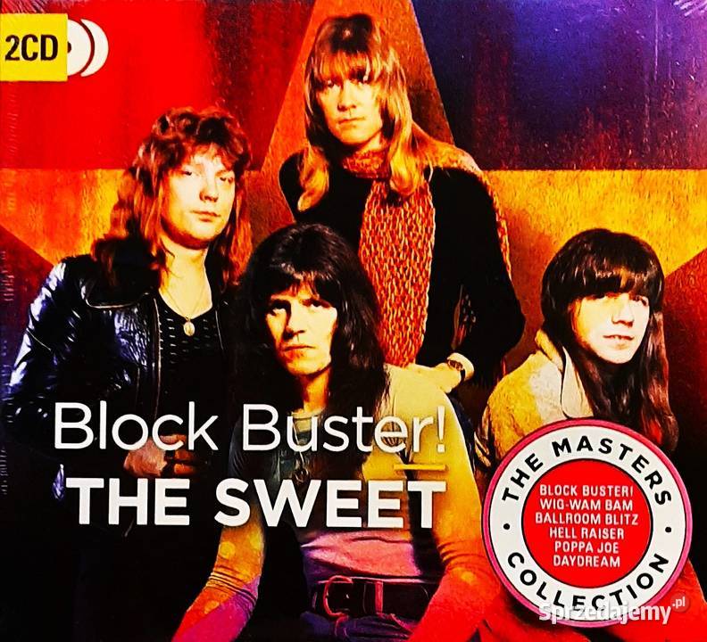 Legenda rocka Podwójny Album CD Zespołu Sweet Wrocław