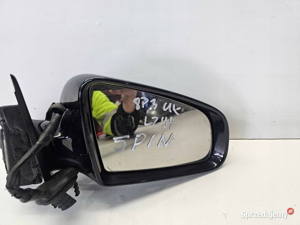 LUSTERKO PRAWE AUDI A3 8P3 LZ9Y 5 PIN UK Przystajń