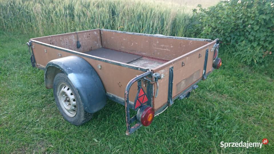 Przyczepka samochodowa lekka Daevel Forstseifen świętokrzyskie Masłów Drugi