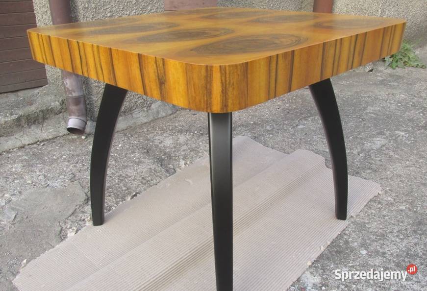 Stolik Art Deco Halabala H259 1950r orzech Białystok