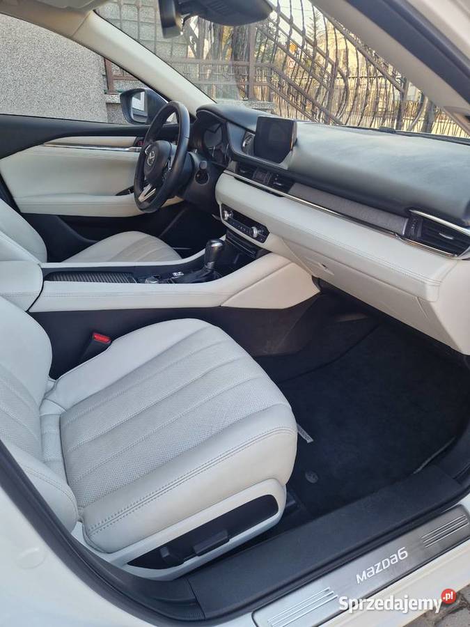 Mazda 6 SkyPASSION Bezwypadkowa Salon Polska wielofunkcyjna kierownica Białystok