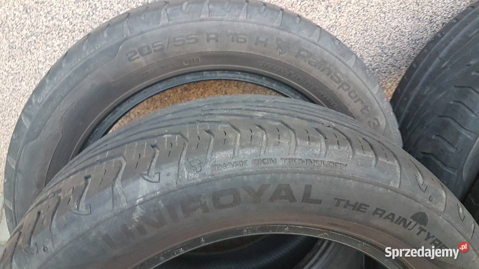 Opona 205 55 R 16 UNIROYAL RAIN TYRES Sport 3 Ostrzeszów sprzedam