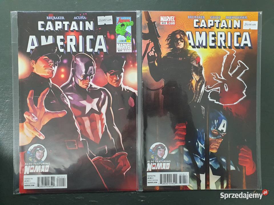 Captain America kolekcja 20 komiksów Marvel USA Gdynia