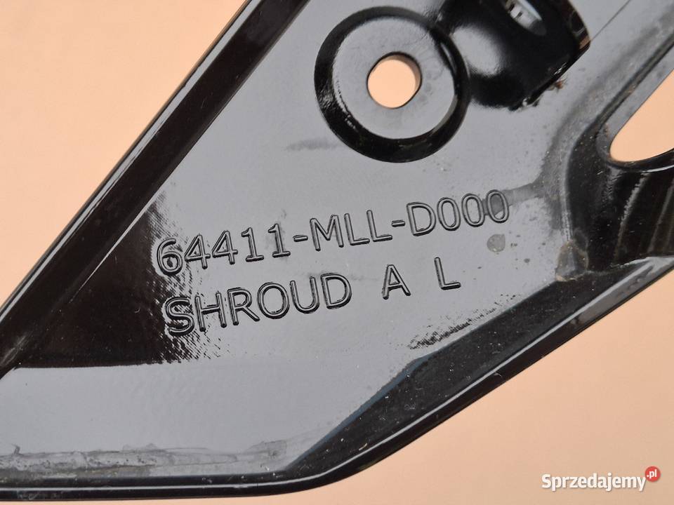 HONDA CB1000 HORNET SP BOCZEK LEWY CZASZA Bieleń