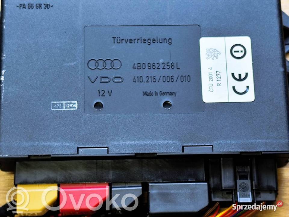 Audi A6 S6 C5 Avant Allroad 25 STEROWNIK MODUŁ