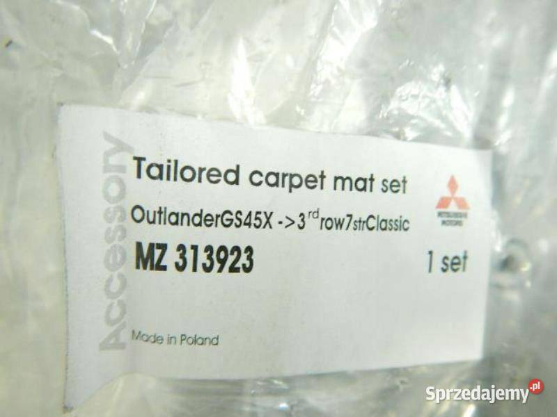 DYWAN WYKŁADZINA MITSUBISHI OUTLANDER II sprzedam