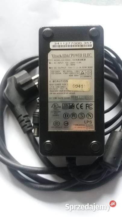 ZASILACZ EA1050D190 EDACPOWER ELEC 19V 21A 50W śląskie Rydułtowy