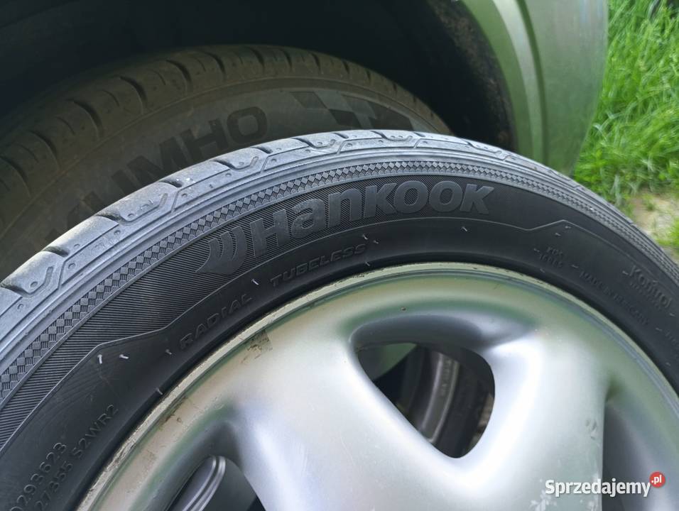 Koła aluminiowe komplet zapas 19550 r15 Maciejów