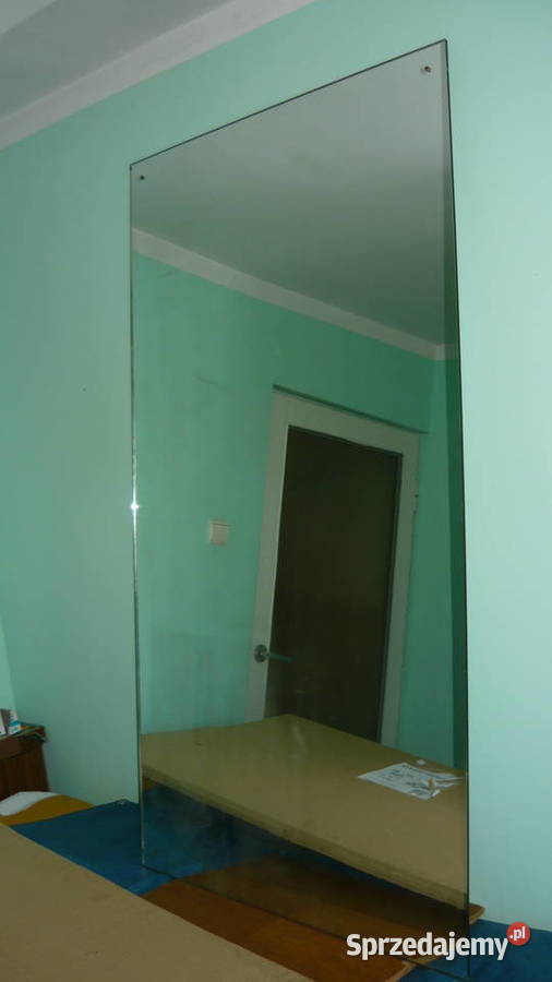 Lustro jduże wiszące bezramowe naścienne 140x70 Sokółka