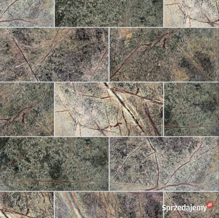 Płytki marmur indyjski FOREST GREENBROWN rozmiar Macierzysz sprzedam