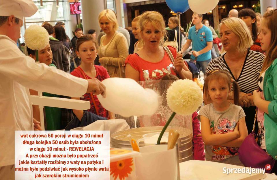 Maszyna do waty cukrowej Części Wata cukrowa Bydgoszcz