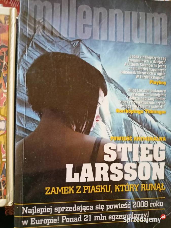 Larsson książki Zamek z piasku który rumął Warszawa
