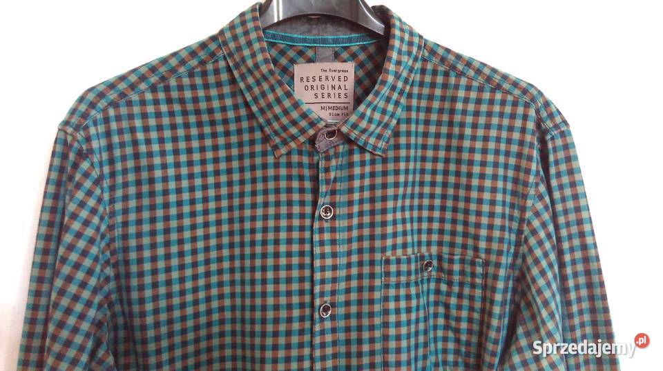 Koszula męska Kratka r SM Reserved stan Reserved Białystok