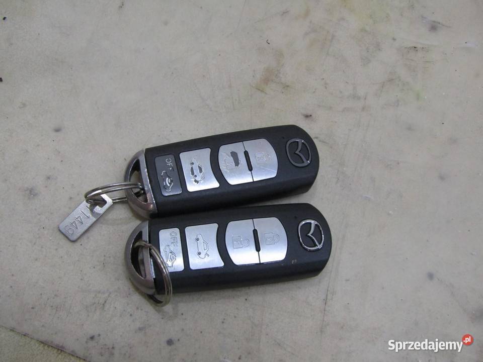 KLUCZYK PILOT ORGINAŁ MAZDA 3 BM BN Zamki, wkładki i kluczyki