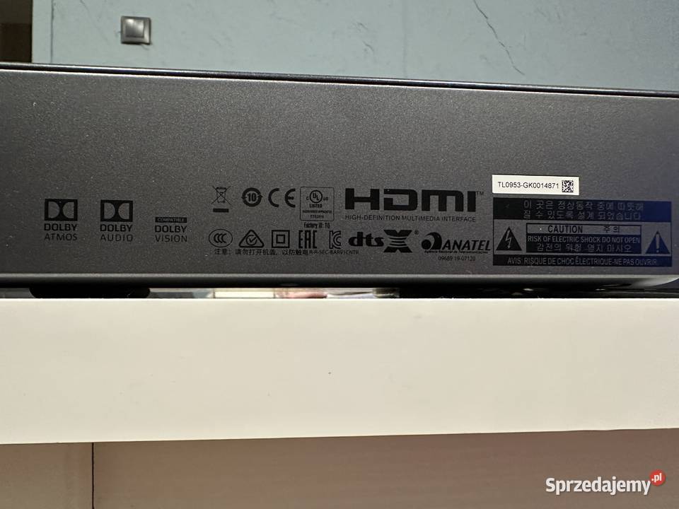 Soundbar JBL BAR 91 Dolby Atmos DTS X 4K 820 W Kudowa-Zdrój sprzedam
