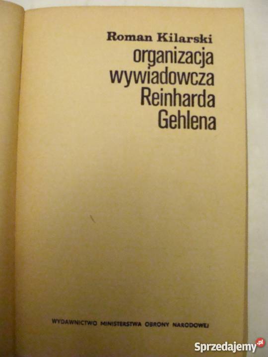 Organizacja Wywiadowcza Reinharda Gehlena Katowice
