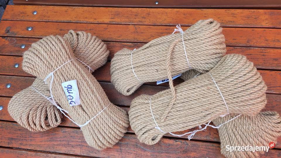 Lina Jutowa na Drapak Kota 50m 10mm sznurek Rzeszotary