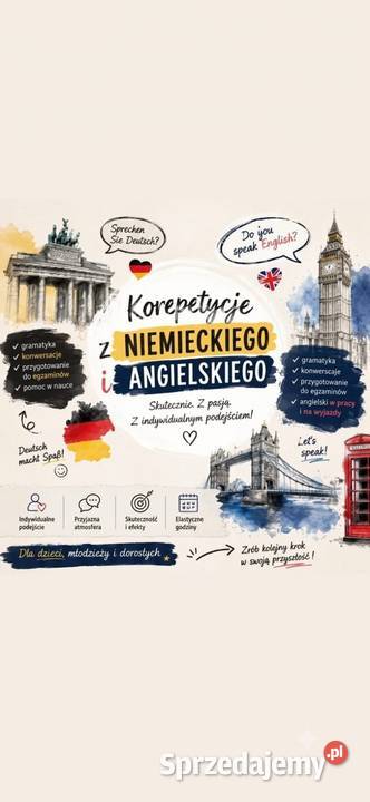 Korepetycje język niemiecki język angielski Wrocław