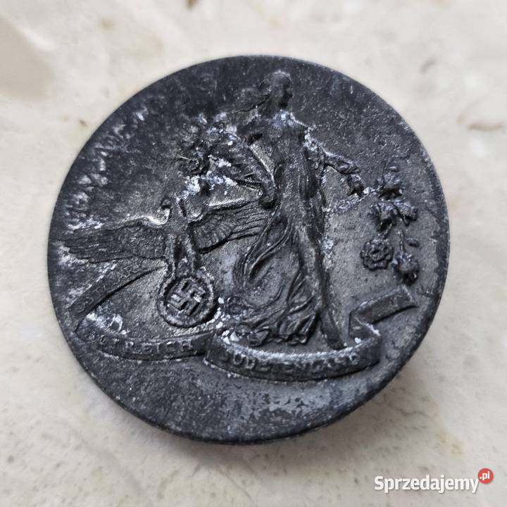 Aluminiowa odznaka okolicznościowa Trzecia mazowieckie Bronisze