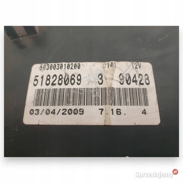 LICZNIK ZEGARY 51828069 Fiat Grande Punto 12 14 lubelskie Chełm