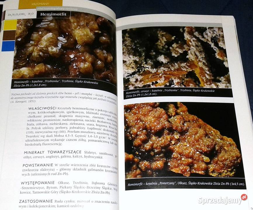 Atlas minerałów i skał Cz 2 Eligiusz Szełęg Książki i Podręczniki Chełm